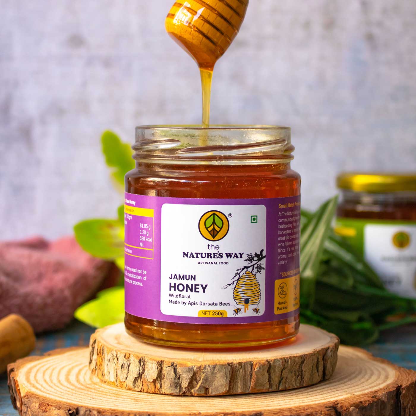 The Natures Way organic wild forest honey