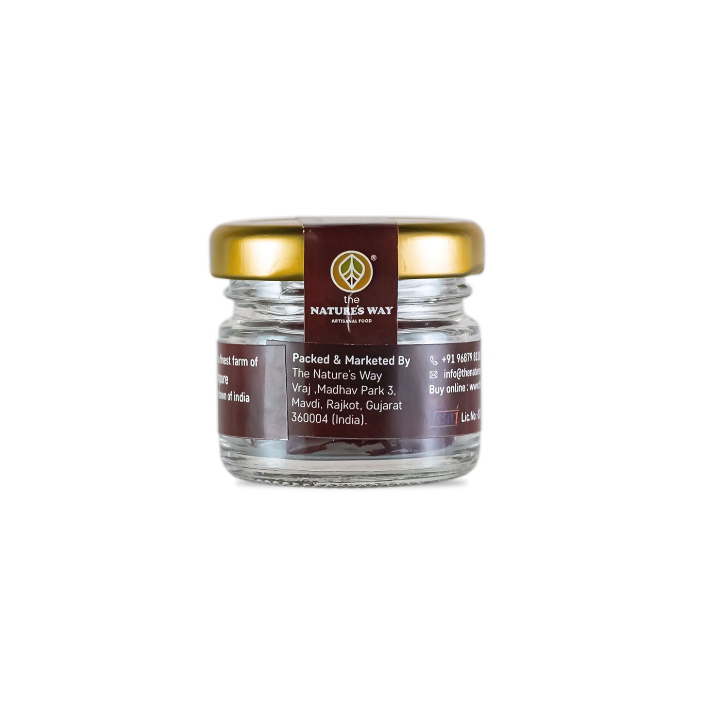 Kashmiri Kesar (Saffron) Whole Mongra Threads 1g