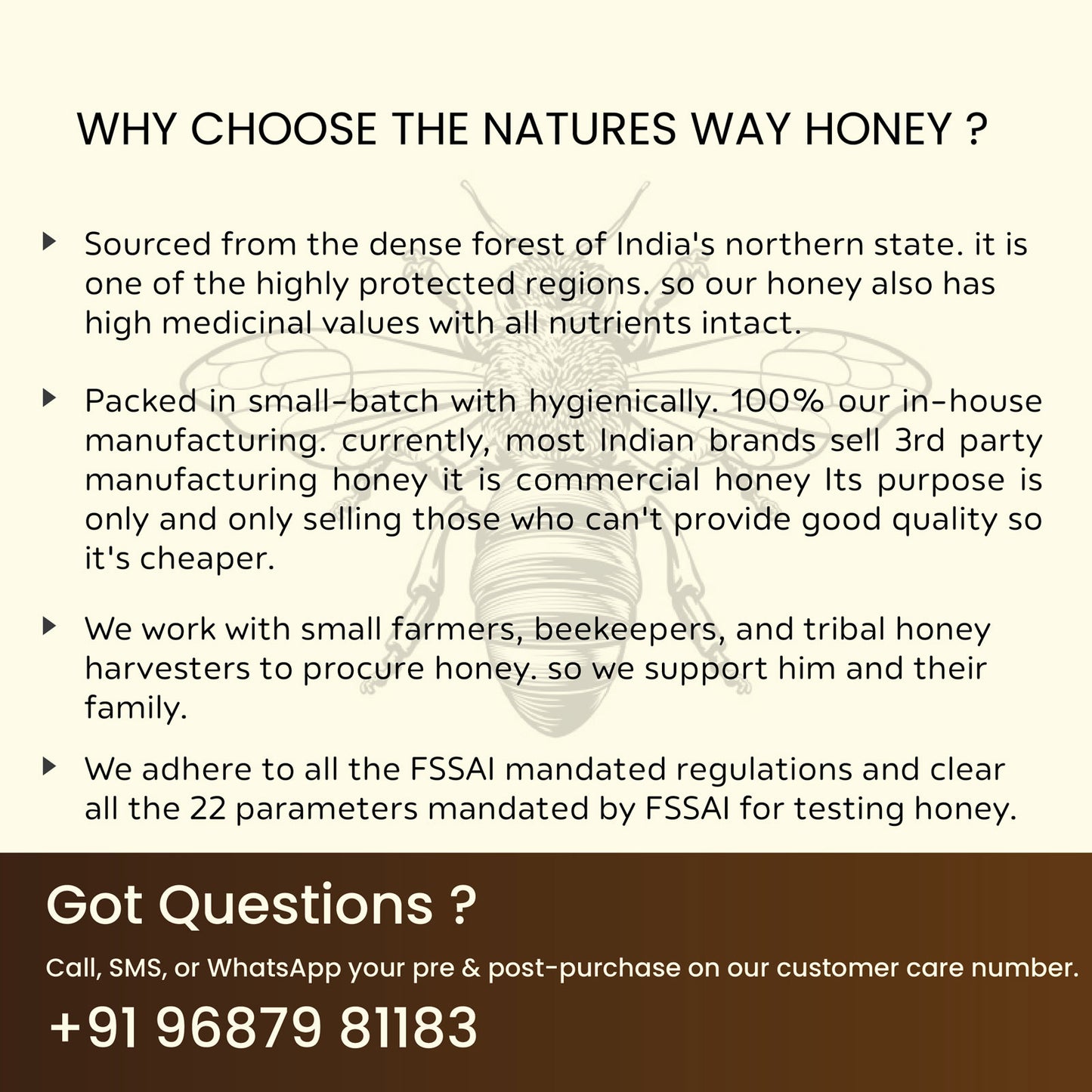 The Natures Way Wild Honey