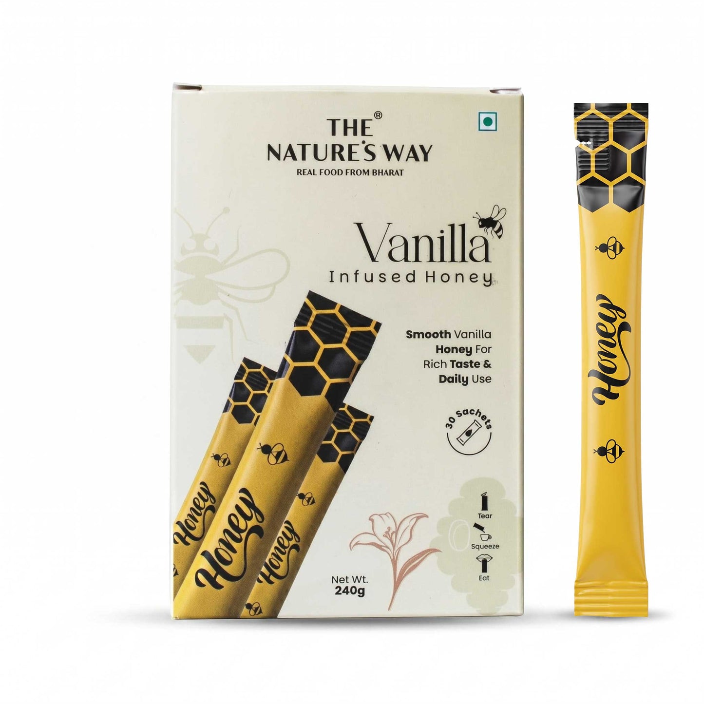 Vanilla Infused Honey