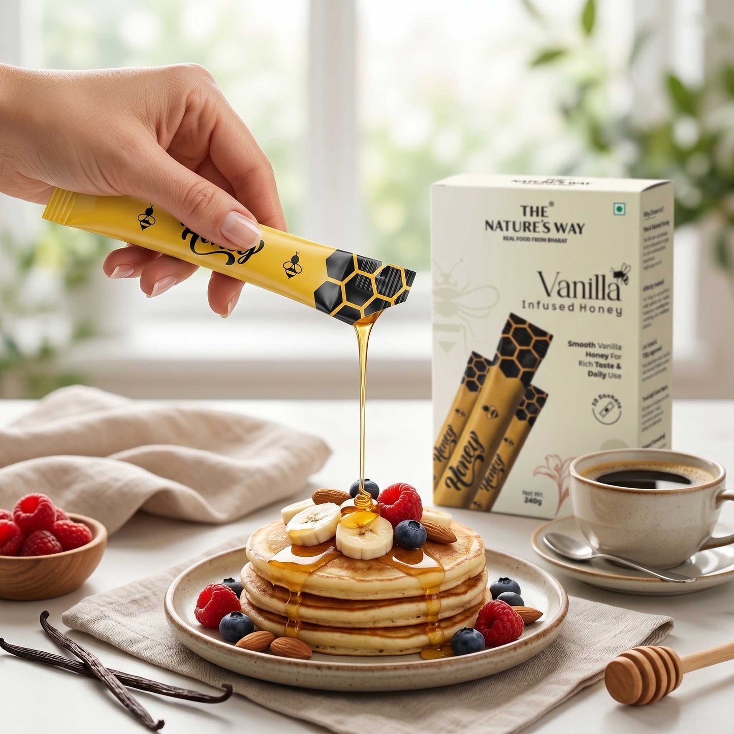 Vanilla Infused Honey