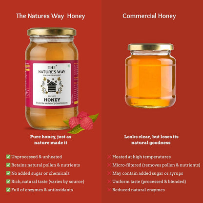 Bihar lychee plantation honey natural floral honey