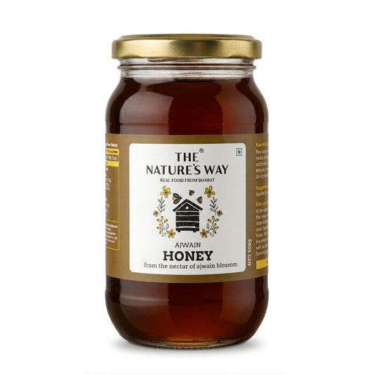 The Natures Way Raw Ajwain Honey