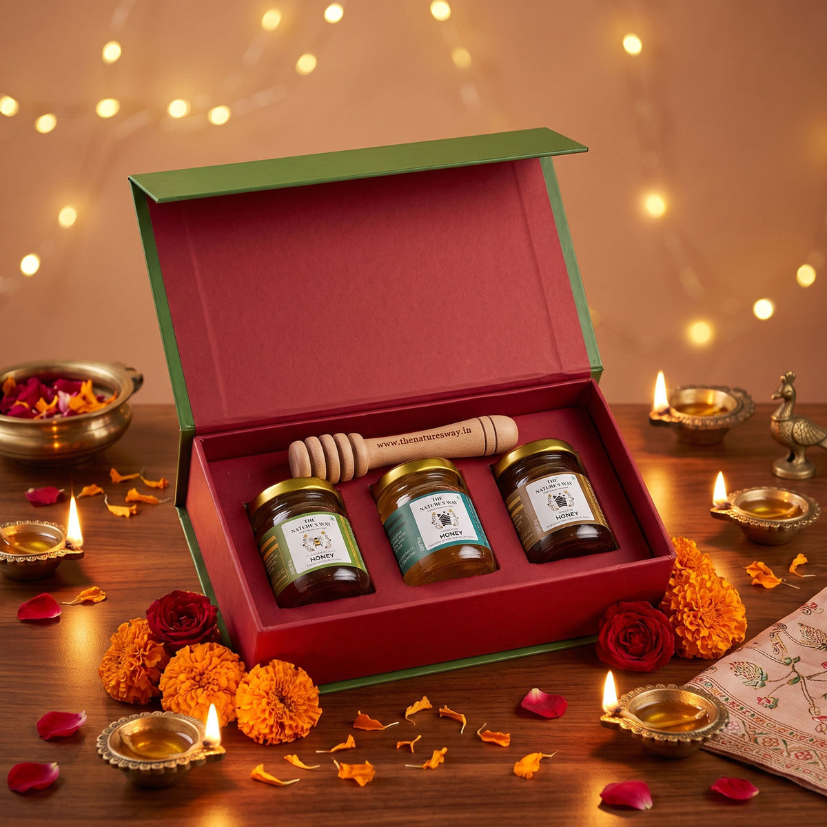Honey Gift Hampres | The Natures Way Raw Honey