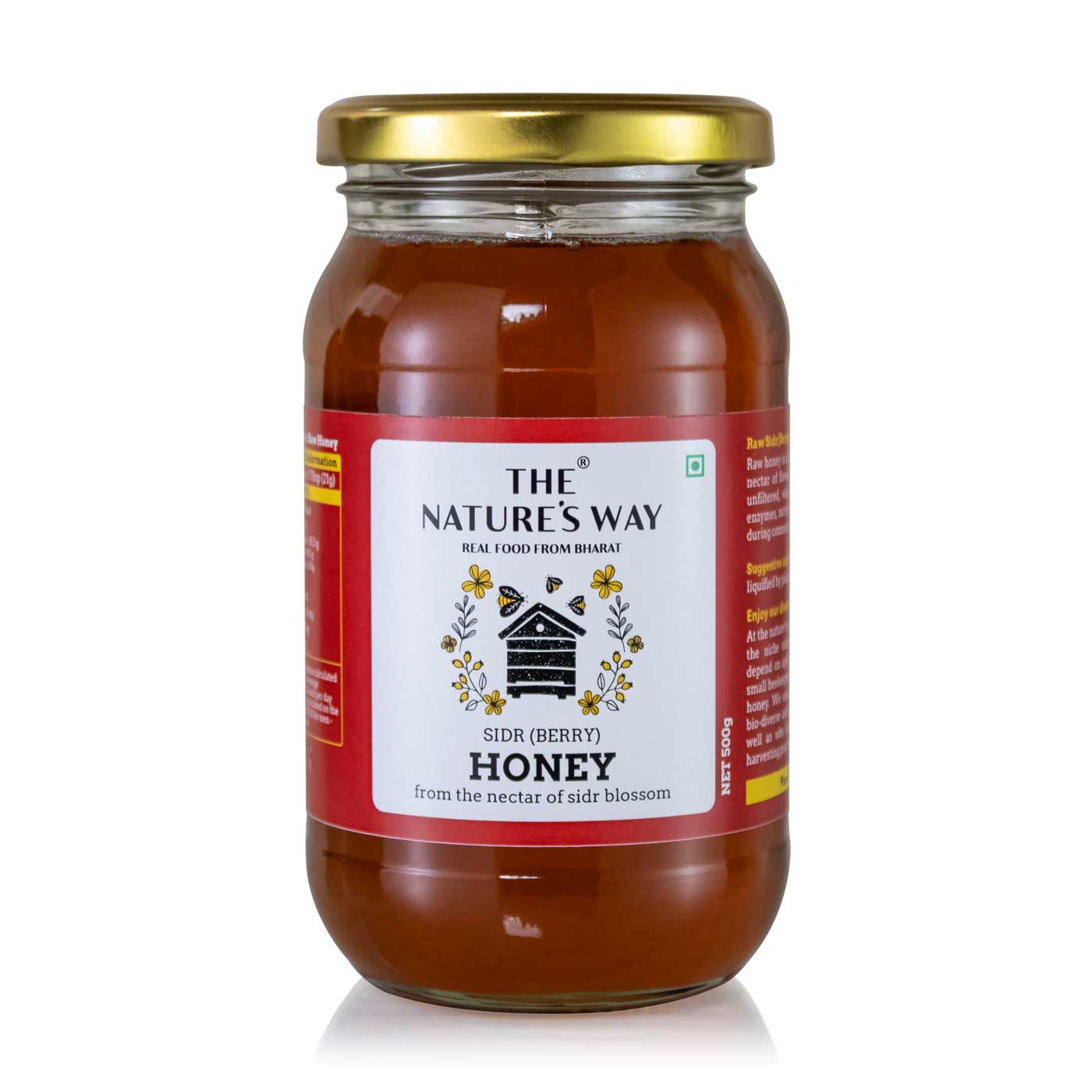 The Natures Way Raw Sidr berry wild Forest Honey organic