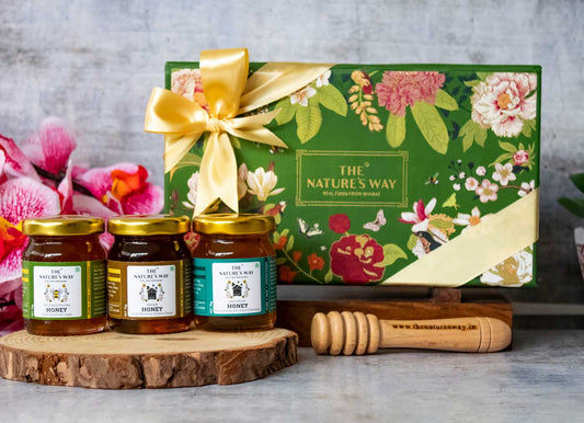 The Natures Way Assorted Raw Honey Gift Hampers