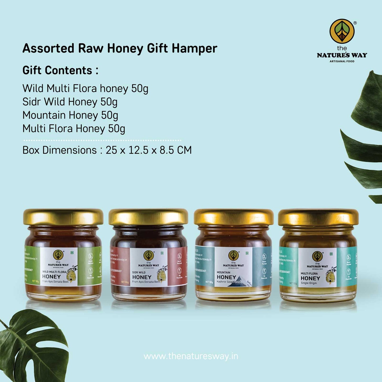 Assorted Raw Honey Gift Hamper